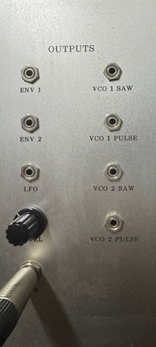 Oberheim-Original SEM cased with clone 1601